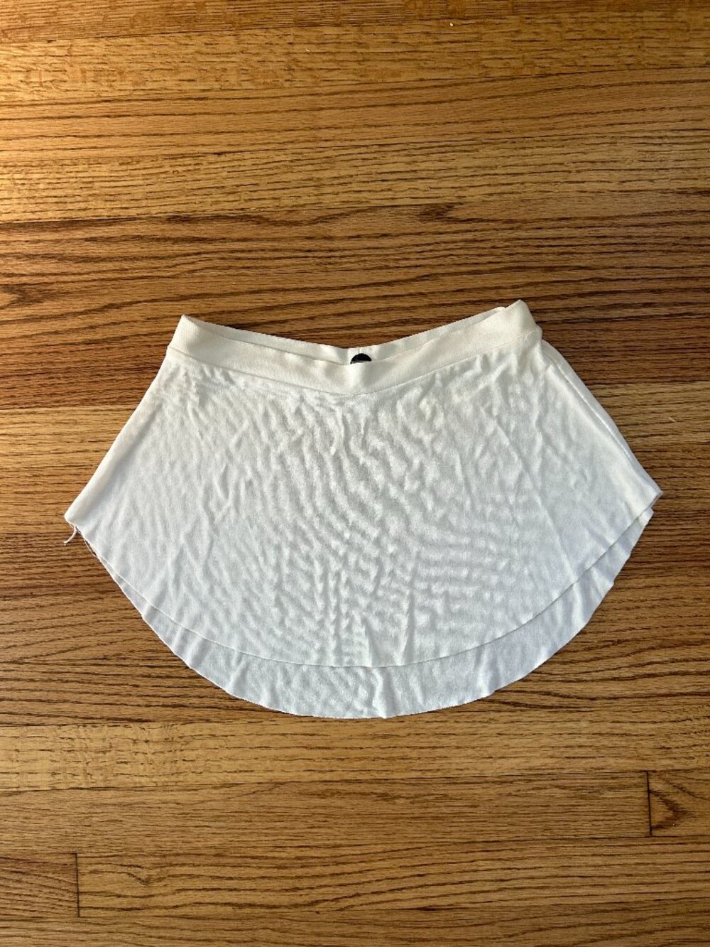 White Bullet Pointe Skirt